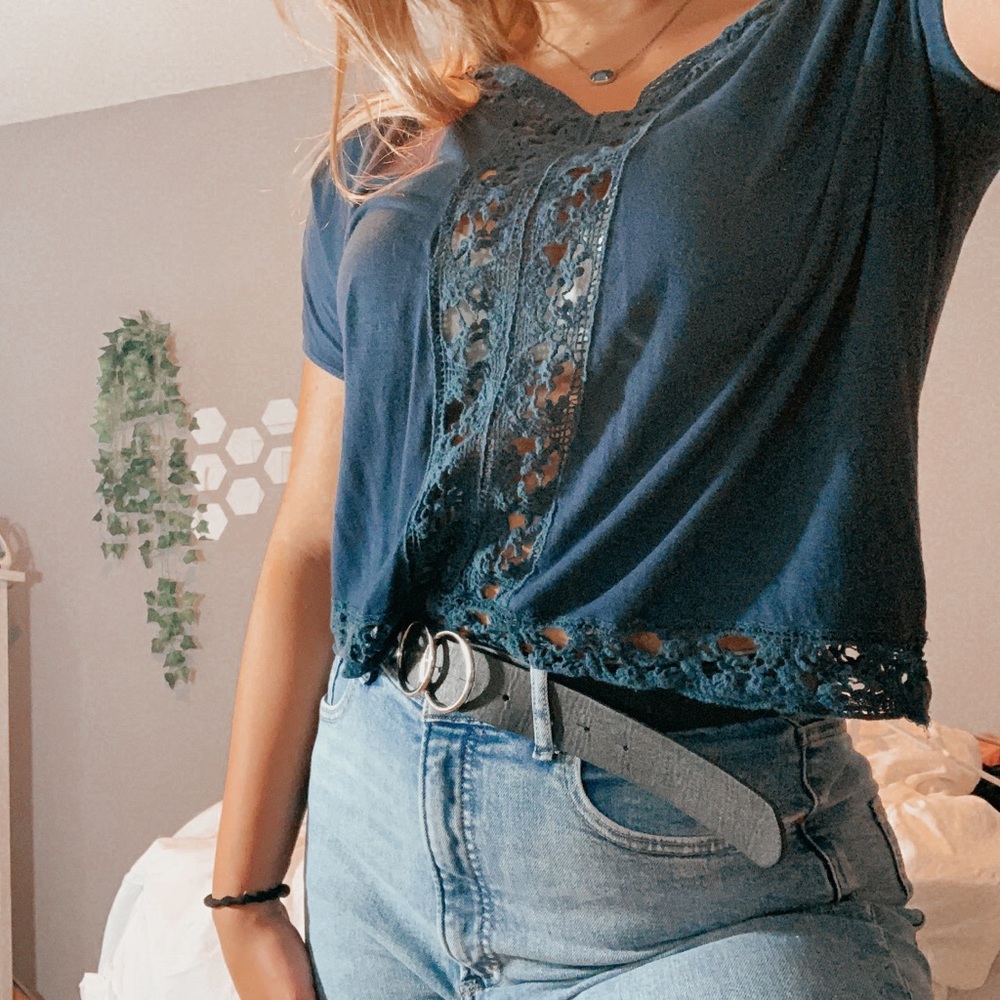 Rue 21 blue top